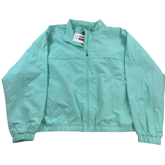 NWT P.E Nation Women Redline Jacket Aqua (teal Green) Size Small - Picture 1 of 10